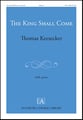 The King Shall Come SAB choral sheet music cover